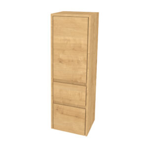 Mereo Opto kúpeľňová skrinka vysoká 125 cm, pravé otváranie, Multidecor, Dub Arlington