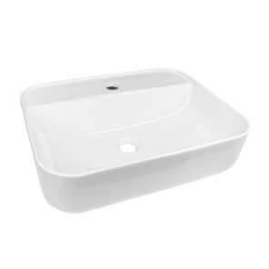 Mereo Umývadlo na dosku bez prepadu, 505x400x135 mm, keramické